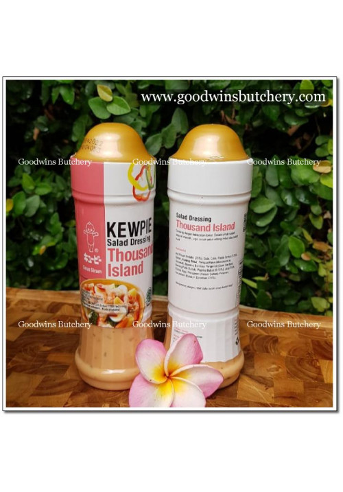 Kewpie salad dressing THOUSAND ISLAND Halal 200ml